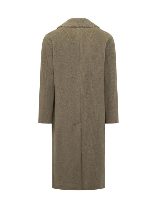 25FW 보스 트렌치 코트 50550743 245 OPEN BROWN - BOSS