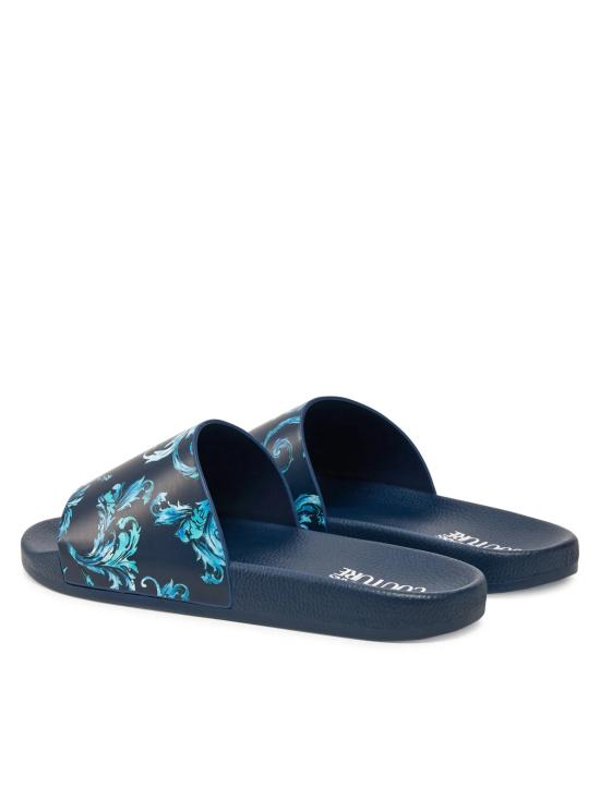 25SS 베르사체 뮬/슬리퍼 78YA3SQ4 ZS365283 Blue - VERSACE