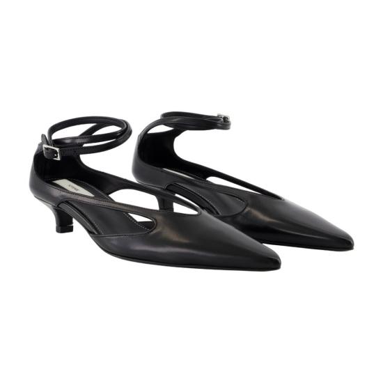 25FW 토템 힐/펌프스 254 WAS0254 LE0156 001 BLACK - TOTEME