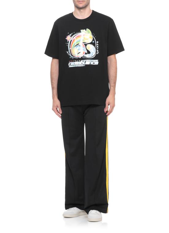 25FW 카사블랑카 반팔 티셔츠 MAW25JTS00108 BLACK Black - CASABLANCA