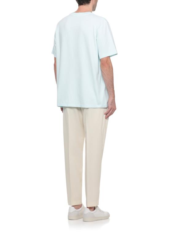 25FW 카사블랑카 반팔 티셔츠 MAW25JTS00107 PALE BLUE Light Blue - CASABLANCA