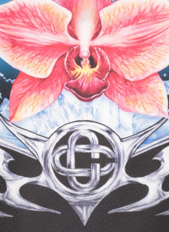 25FW 카사블랑카 스웨터 MAW25JTP24802 PERFORATED Black - CASABLANCA