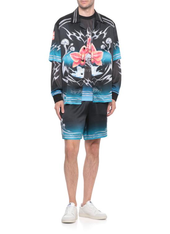 25FW 카사블랑카 스웨터 MAW25JTP24802 PERFORATED Black - CASABLANCA