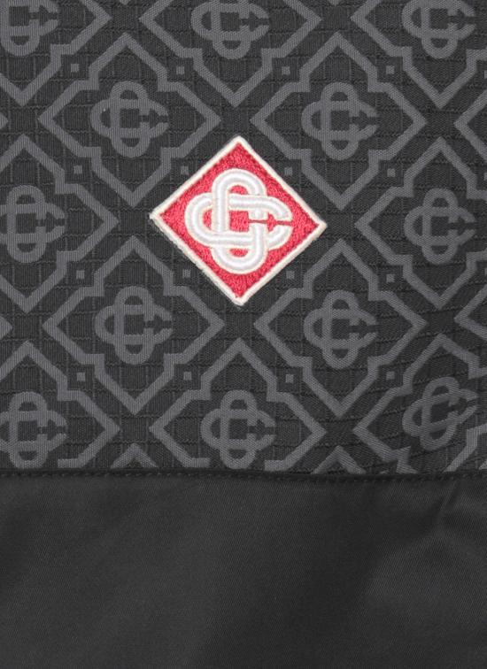 25FW 카사블랑카 긴팔 티셔츠 MAW25JTP39701 BLACK MONOGRAM Black - CASABLANCA