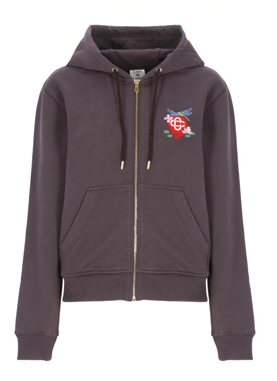 25FW 카사블랑카 스웨터 WAW25JTP27402 AUBERGINE Purple