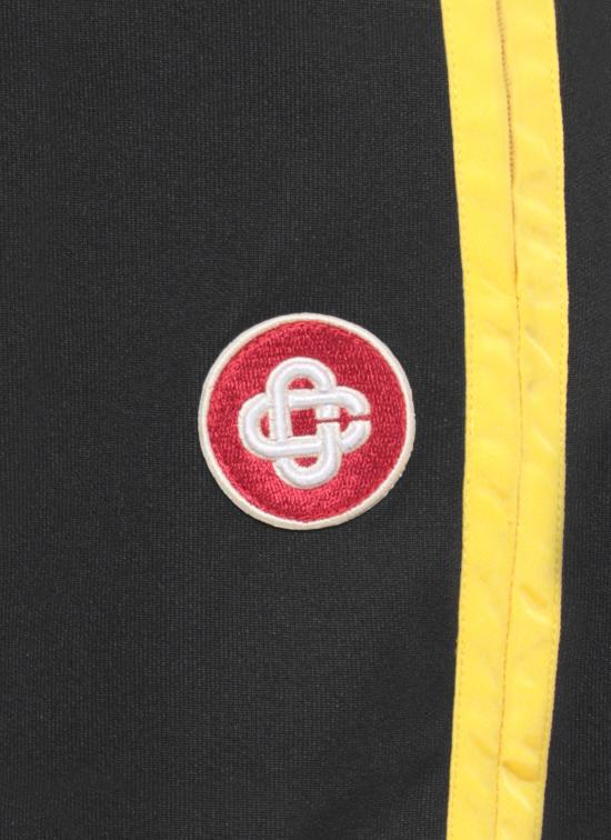 25FW 카사블랑카 스트레이트 팬츠 MPF25JTR28201 TRICOT Black - CASABLANCA