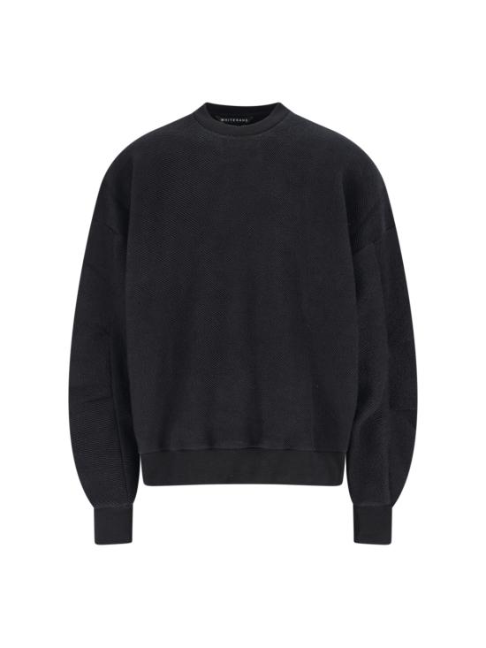 25FW 화이트샌드 긴팔 티셔츠 25WSU31 652 199 Black