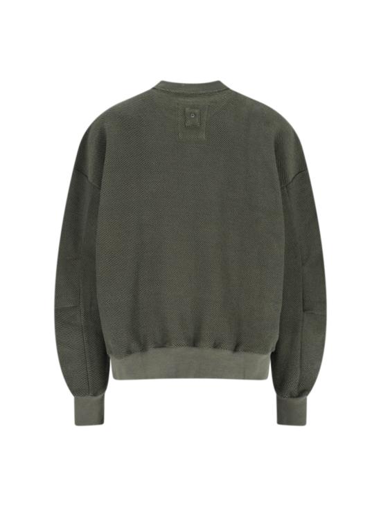 25FW 화이트샌드 긴팔 티셔츠 25WSU31 652 127 Green - WHITE SAND