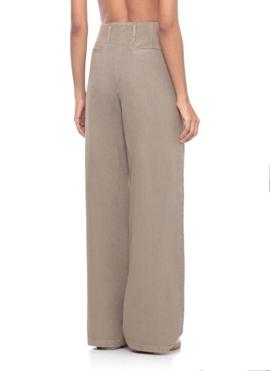 25FW 골든구스 스트레이트 팬츠 GWP01203 P002072 15184 JOURNEY Beige - GOLDEN GOOSE