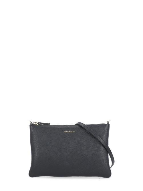 25FW 코치넬리 클러치/파우치 E5MMA55F501 BEST CROSSBODY001 Black - COCCINELLE