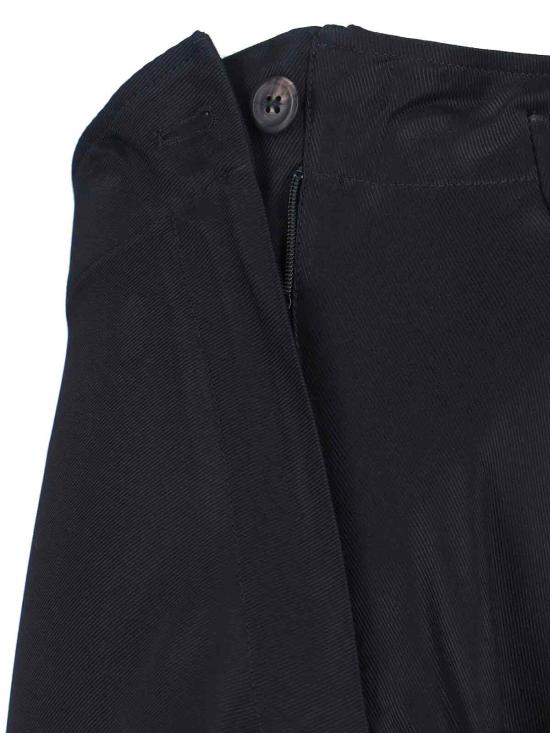 25FW 아워레가시 미디 스커트 W4254WF FRESH BLACK TARMAC TWILL Black - OUR LEGACY