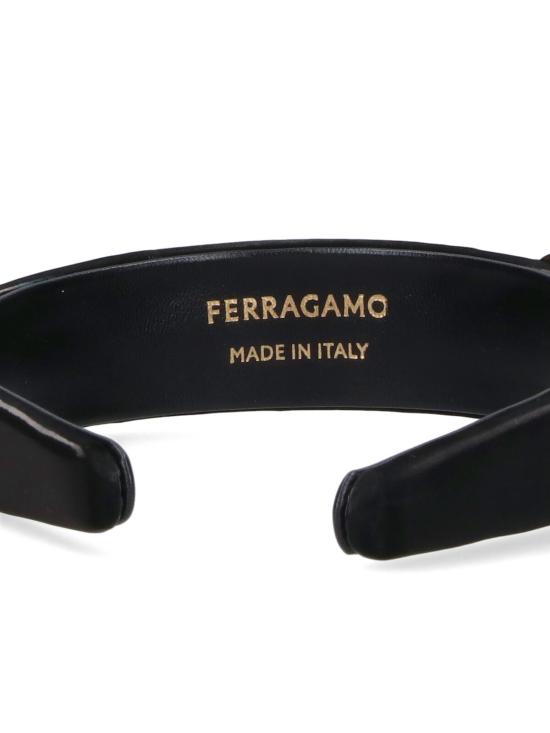 25FW 살바토레 페라가모 헤어 액세서리 786467 001 Black - SALVATORE FERRAGAMO