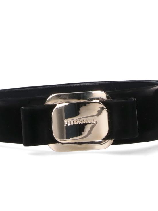 25FW 살바토레 페라가모 헤어 액세서리 786467 001 Black - SALVATORE FERRAGAMO