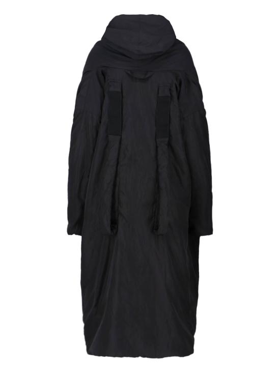 25FW 기모노레인 코트 I26 053 S459 BLACK Black - KIMONORAIN