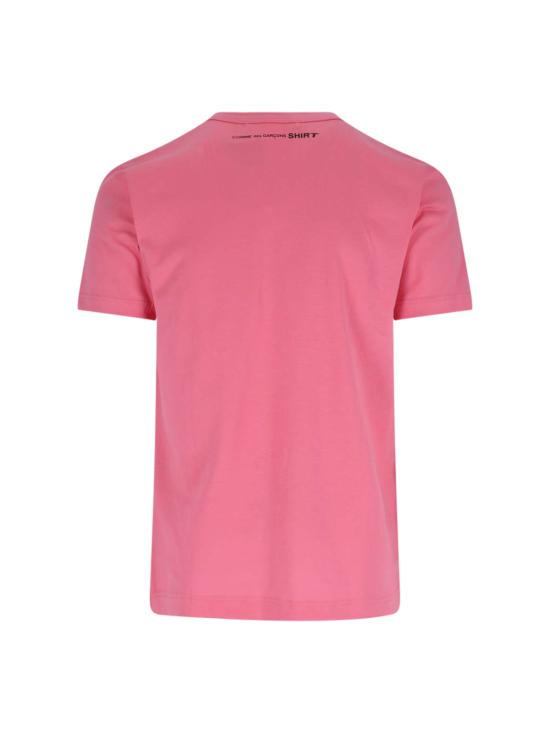 25FW 꼼데가르송 반팔 티셔츠 FP T006 W25 Pink - COMME DES GARCONS