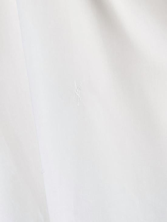 25FW 생로랑 긴팔 셔츠 826821 Y2M039000 WHITE - SAINT LAURENT