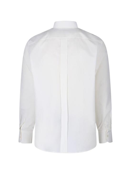 25FW 생로랑 긴팔 셔츠 826821 Y2M039000 WHITE - SAINT LAURENT