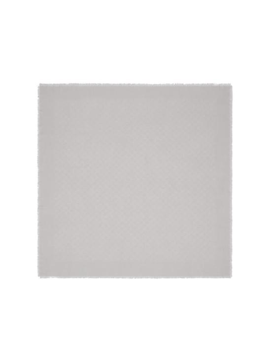 25FW 구찌 GG 울 실크 자카드 숄 809499 4G9301400 GREY - GUCCI