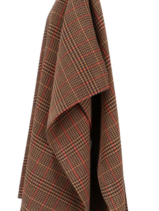 25FW 생로랑 케이프 842744 Y1M562513 BROWN - SAINT LAURENT