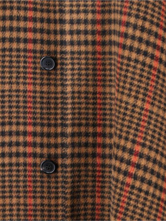 25FW 생로랑 케이프 842744 Y1M562513 BROWN - SAINT LAURENT