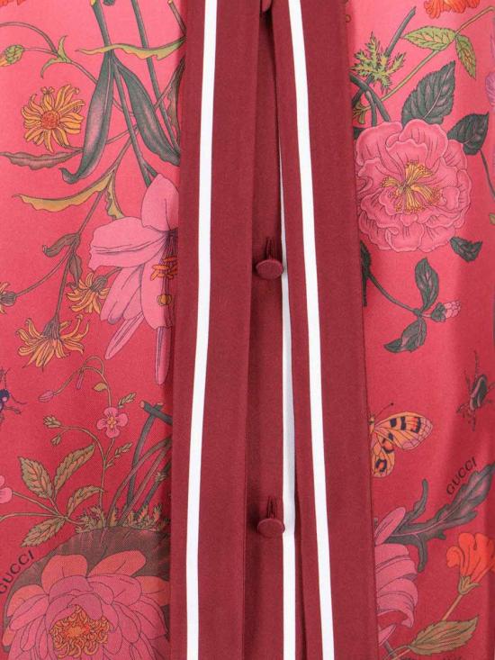 25FW 구찌 그라데이드 플로럴 롱 슬리브 셔츠 그라데이드 플로럴 롱 슬리브  835617 ZATG85057 PINK - GUCCI