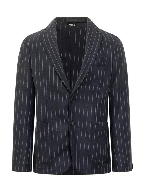25FW 보스 수트 자켓 50551539 404 BLUE