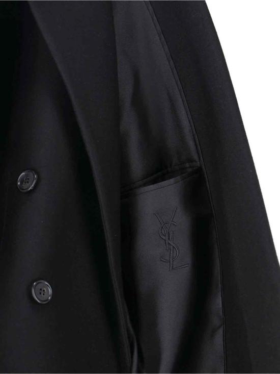 25FW 생로랑 수트 자켓 843367 Y7B731000 Black - SAINT LAURENT