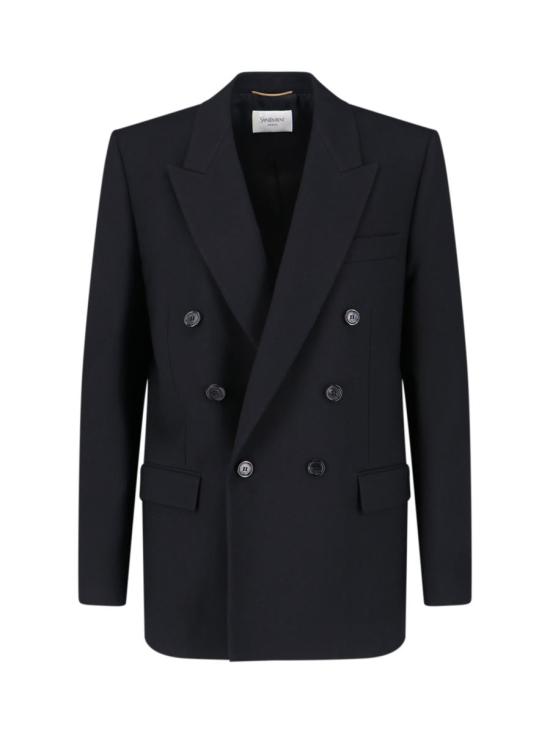 25FW 생로랑 수트 자켓 843367 Y7B731000 Black