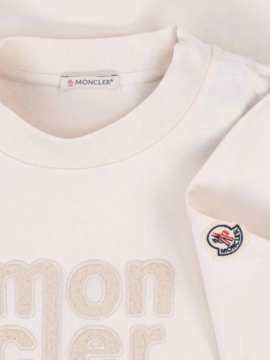 25FW 몽클레어 반팔 티셔츠 093 8C000 28 89AUO036 WHITE - MONCLER