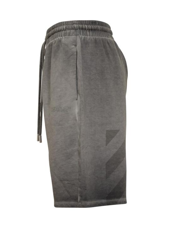 25FW 오프화이트 숏팬츠 OMCI013F25FLE00B 1212 GREY - OFF WHITE