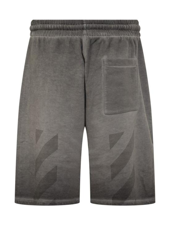 25FW 오프화이트 숏팬츠 OMCI013F25FLE00B 1212 GREY - OFF WHITE