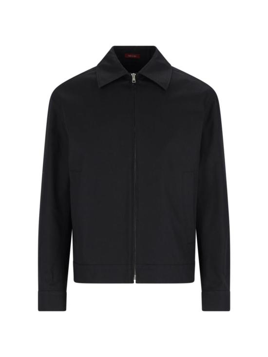 25FW 구찌 웹 디테일 코튼 트윌 자켓 827503 ZAQH51000 Black