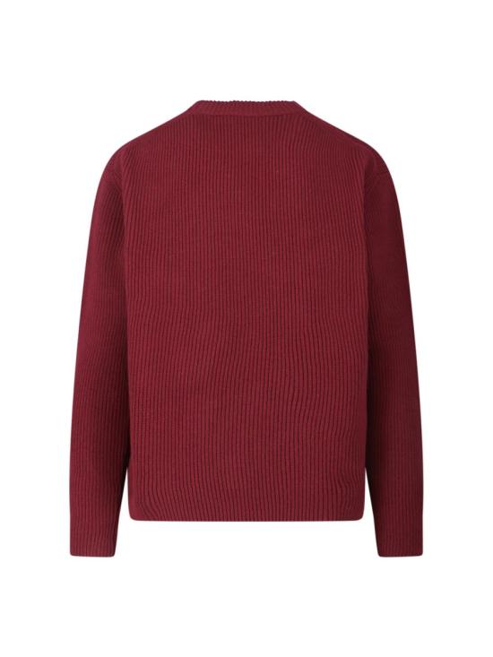 25FW 구찌 울 캐시미어 립 니트 스웨터 833499 XKEYJ6005 RED - GUCCI