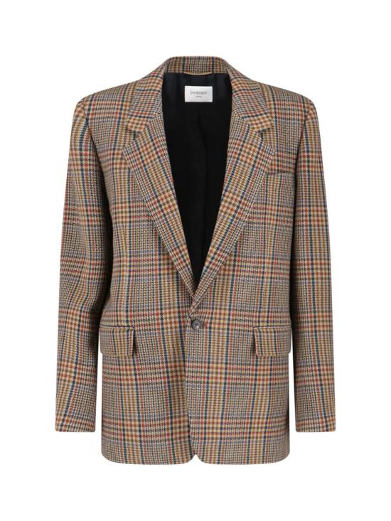 25FW 생로랑 코트 842593 Y4J702232 Beige