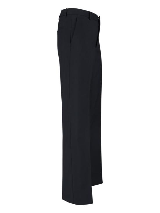 25FW 구찌 울 개버딘 팬츠 797207 Z7AE51000 Black - GUCCI