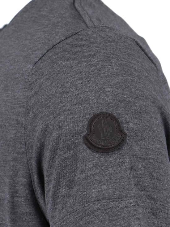 25FW 몽클레어 반팔 티셔츠 091 8C000 28 89B2Q988 GREY - MONCLER
