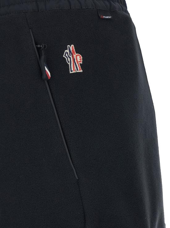 25FW 몽클레어 스트레이트 팬츠 8H0000389AK8999 Black - MONCLER