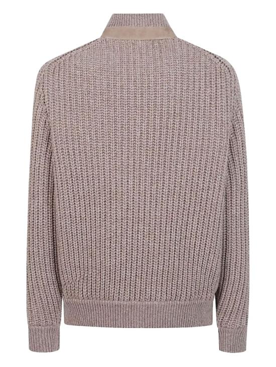 25FW 브루넬로 쿠치넬리 스웨이드 무스탕 MPMVS2060 CYQ48 Beige - BRUNELLO CUCINELLI