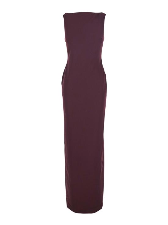 25FW 솔러스런던 롱 원피스 OS45002RAISIN Bordeaux