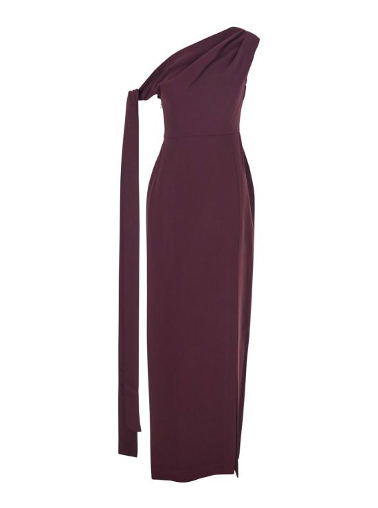 25FW 솔러스런던 롱 원피스 OS45020RAISIN Bordeaux