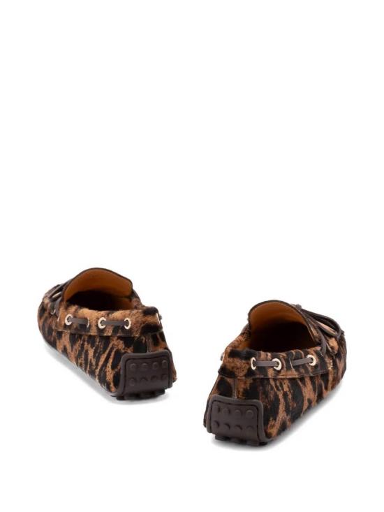 25FW 토즈 로퍼 XXW10L0JU20UTZ2L47 Animal Print - TODS