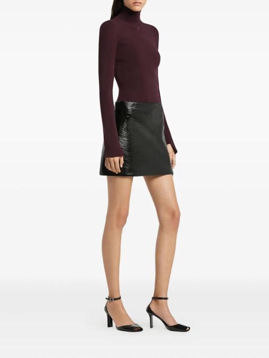  쿠레쥬 미디 스커트 425CJU316VY00149999 Black - COURREGES