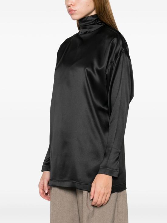 25FW 피비 파일로 터틀넥 CT130 SE0270900BK Black - PHOEBE PHILO