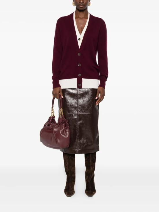 25FW 알파스튜디오 가디건 202502AD4302E2009 Bordeaux - ALPHA STUDIO