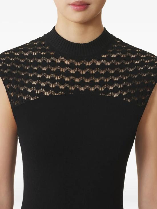 25FW 랑방 원피스 RWDR0045K076H2510 Black - LANVIN