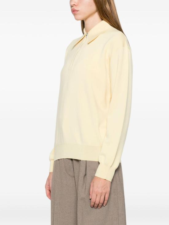 25FW 피비 파일로 폴로 티셔츠 CK100 YW4575174PY Yellow - PHOEBE PHILO