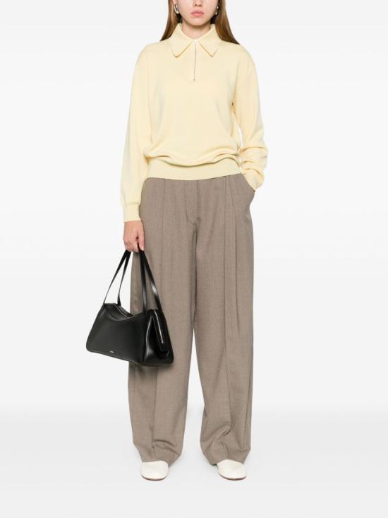 25FW 피비 파일로 폴로 티셔츠 CK100 YW4575174PY Yellow - PHOEBE PHILO