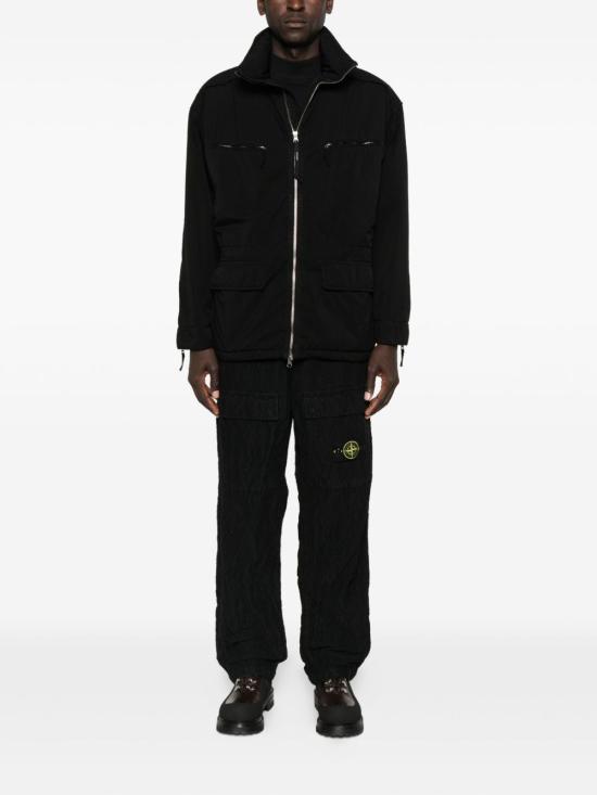 25FW 스톤 아일랜드 스트레이트 팬츠 K2S153100025S0229V0029 BLACK DOM - STONE ISLAND