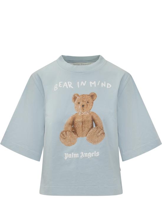 25FW 팜앤젤스 반팔 티셔츠 PWAA079F25JER002 4160 BABY BLUE