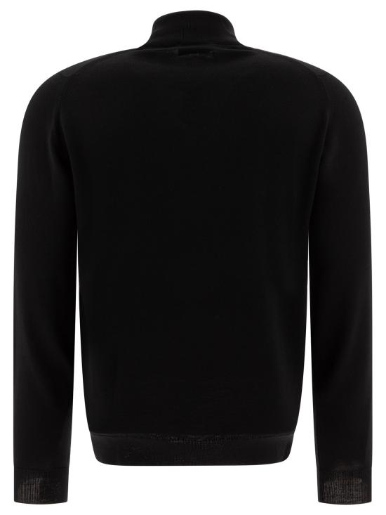 25FW 존스메들리 집업 니트 TAPTONBLACK Black - JOHN SMEDLEY